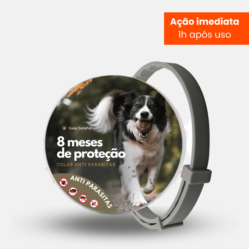 Colar Anti Pulgas e Carrapatos SAFE PET