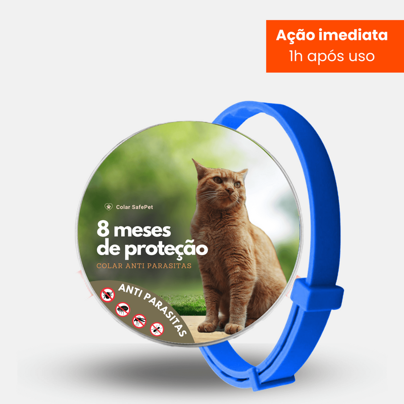 Colar Anti Pulgas e Carrapatos SAFE PET