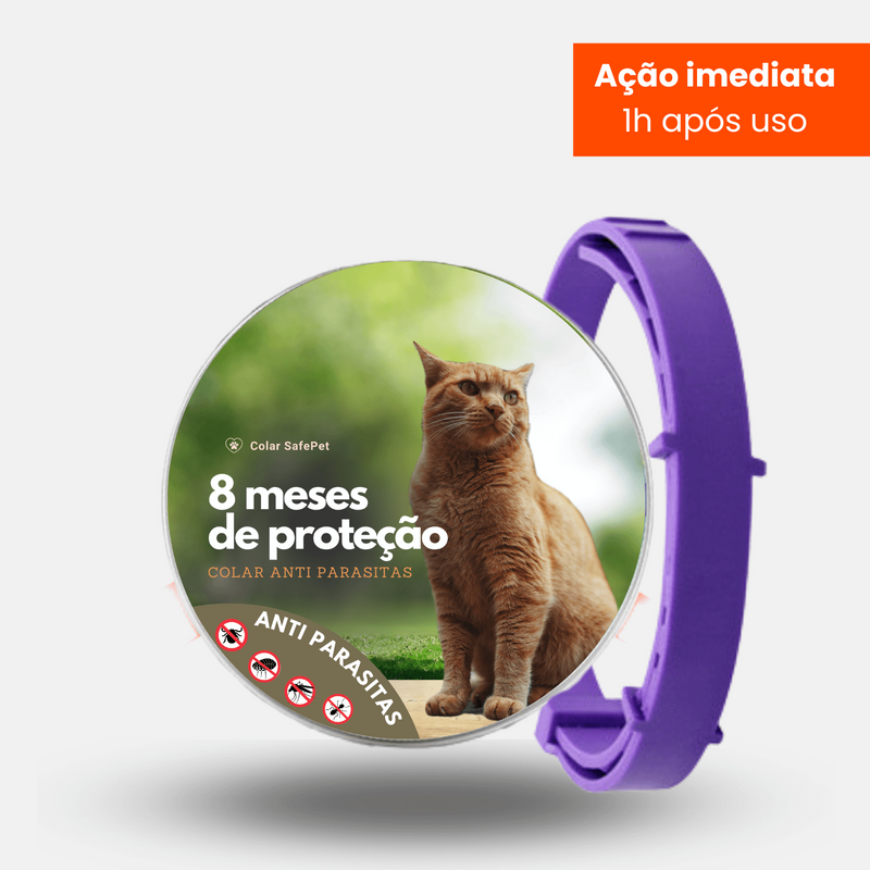 Colar Anti Pulgas e Carrapatos SAFE PET