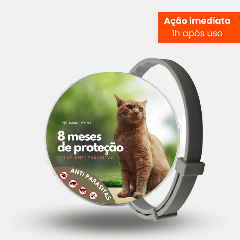 Colar Anti Pulgas e Carrapatos SAFE PET